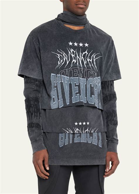 mens givenchy shirt|givenchy graphic crewneck t shirt.